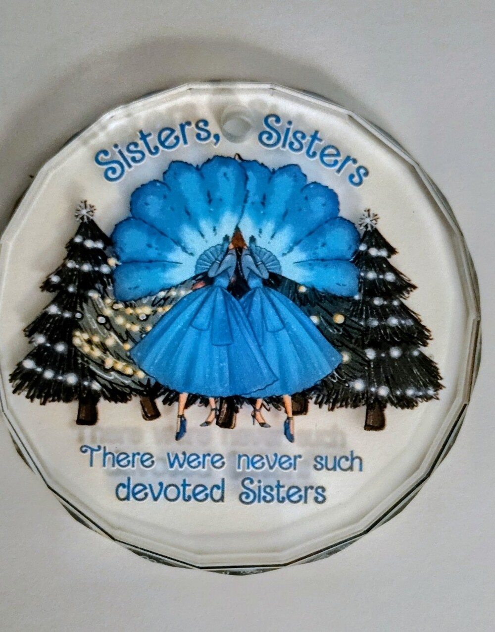 SISTERS Accent/Ornament Gift- NEW